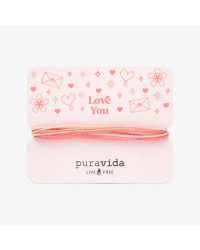 Love You Bracelet Card Pura Vida narukvica 